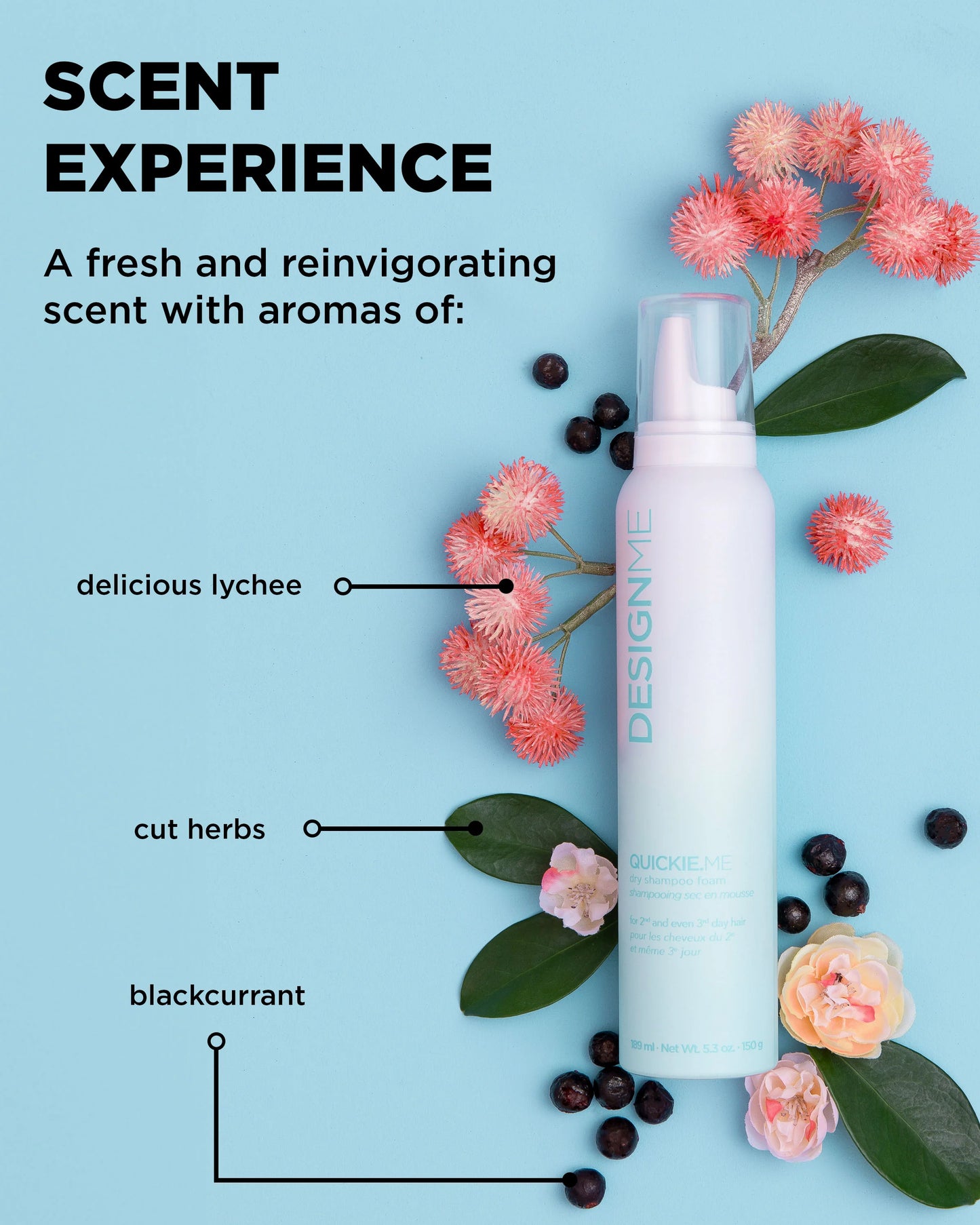 QUICKIE.ME Dry Shampoo Foam