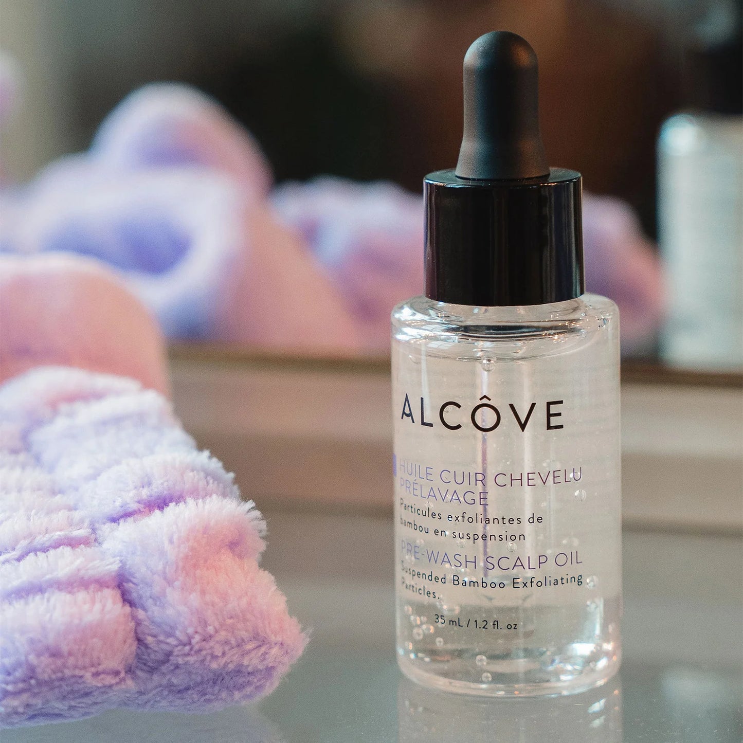 Pre-Wash Scalp Cleansing Oil with Bamboo Exfoliation