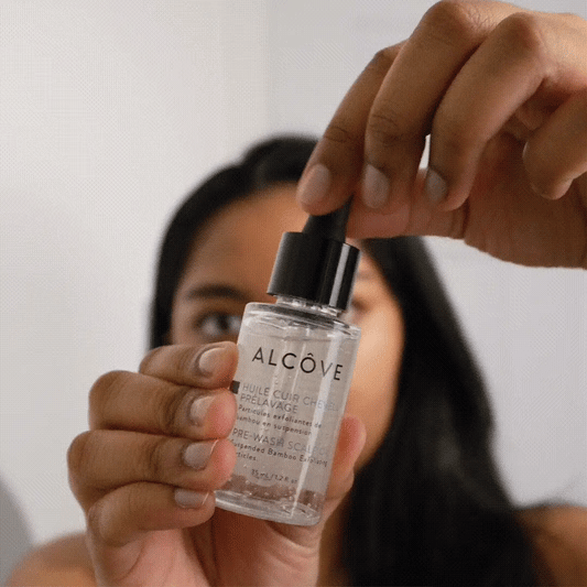 Pre-Wash Scalp Cleansing Oil with Bamboo Exfoliation